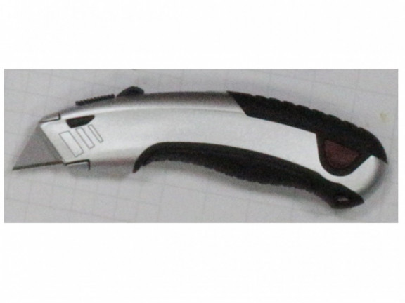 Four-stage Push Rod Utility Knife