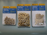 Grommets brass plated for double side eyelets punch manufacturer & Supplier